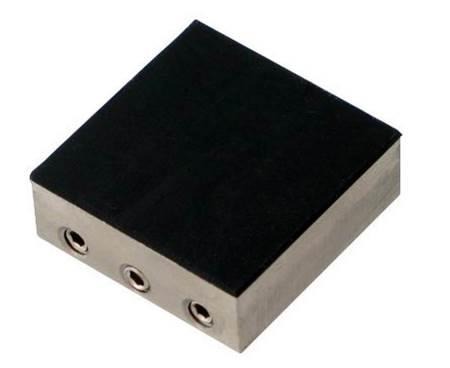 Rubber coated jaw face — NBR 1mm layer