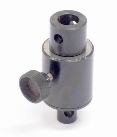 Rotation swivel adapter with axial ball bearing