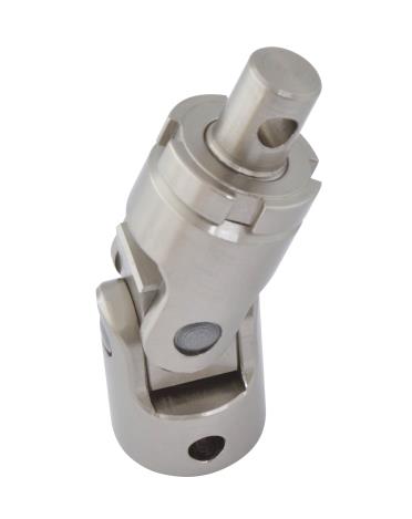 Cardan universal joint adapter — male pin to female bore