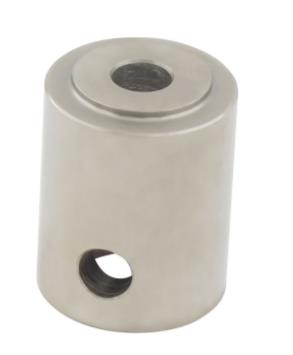 Female bore adapter with hex socket cap screw lock