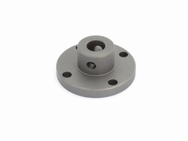 Female bore adapter to bolt-circle flange